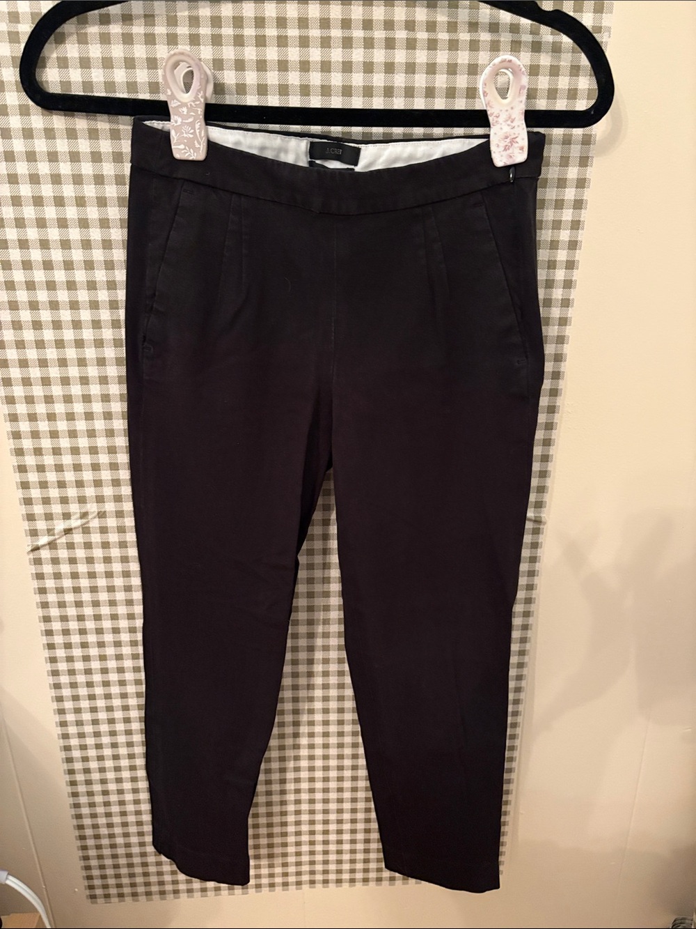 J. Crew Black Martie Pants
